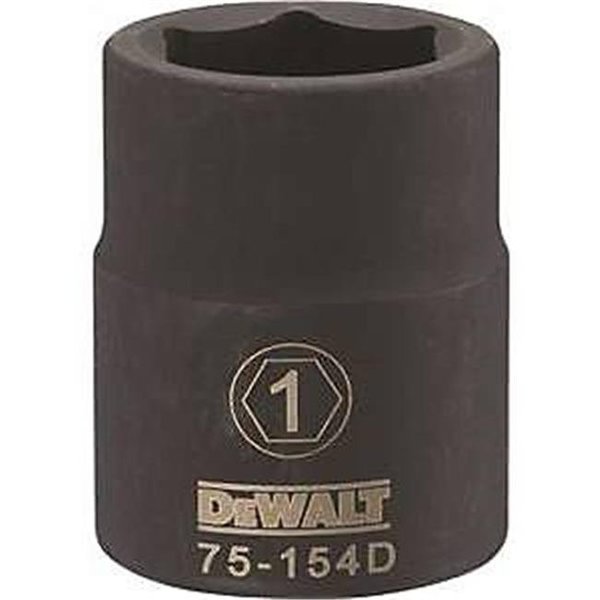 Stanley Stanley Tools 7517097 DWMT75154OSP SAE Impact 0.75 Drive Socket; 1 in. 7517097